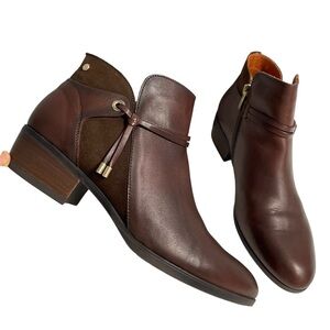 Pikolinos Daroca Zip Ankle Boot Size 41 brown